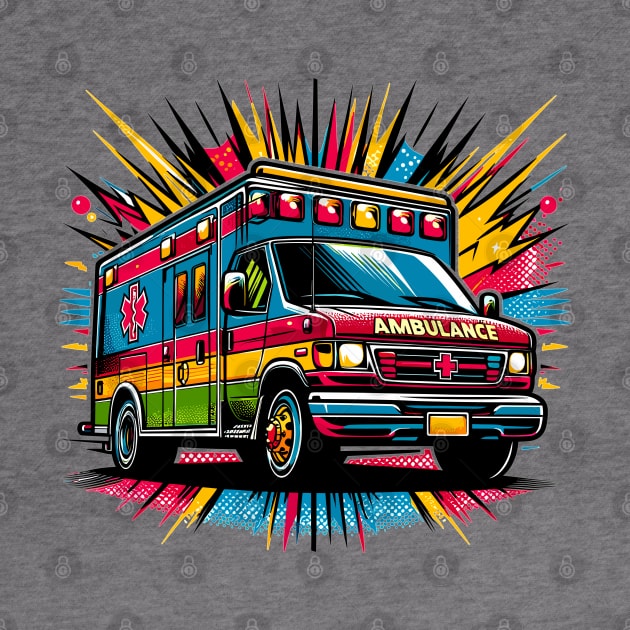 Ambulance by Vehicles-Art